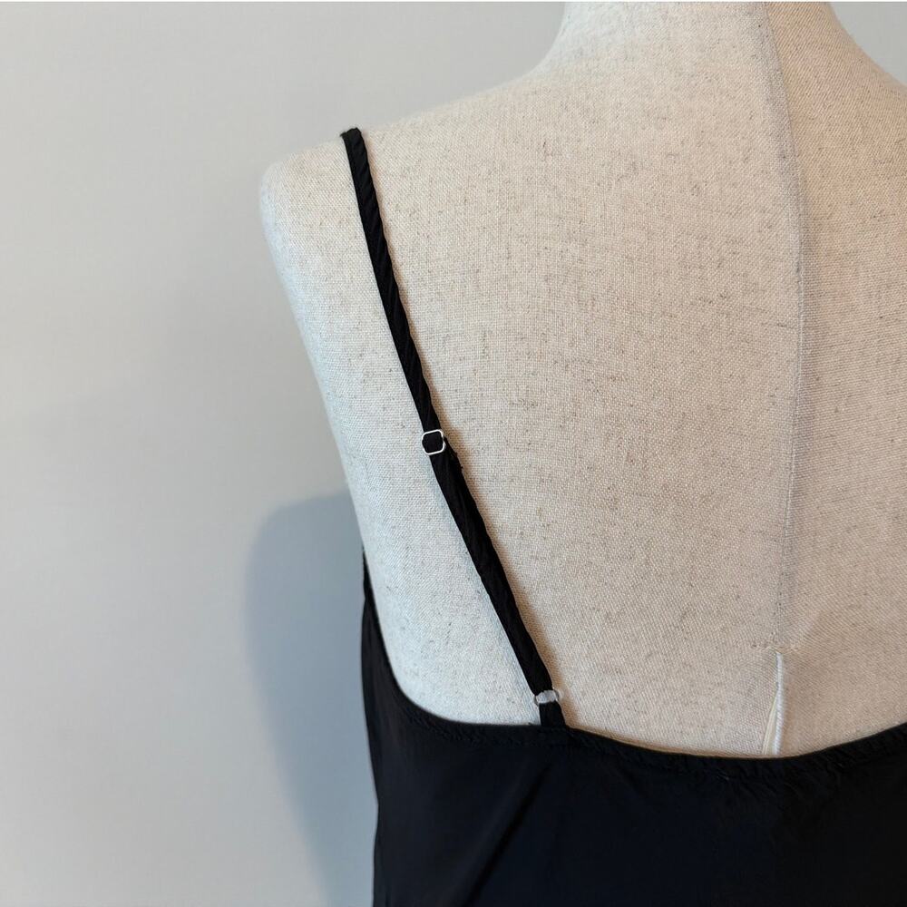 Good American Cowl Neck Bias-Cut Camisole Black Size Medium - Picture 4 of 7